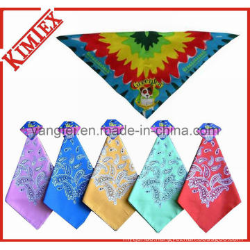 Customized Fashion Printing Dog Triangle Bandana